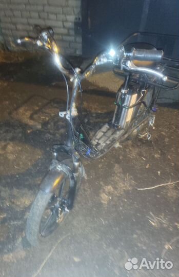 Электровелосипед Monster с аккумулятором