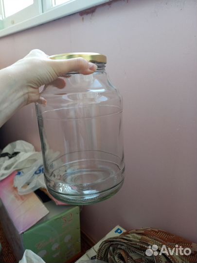 Банки стеклянные пакетом