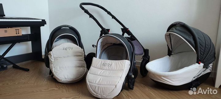 Коляска zippy 3 в 1