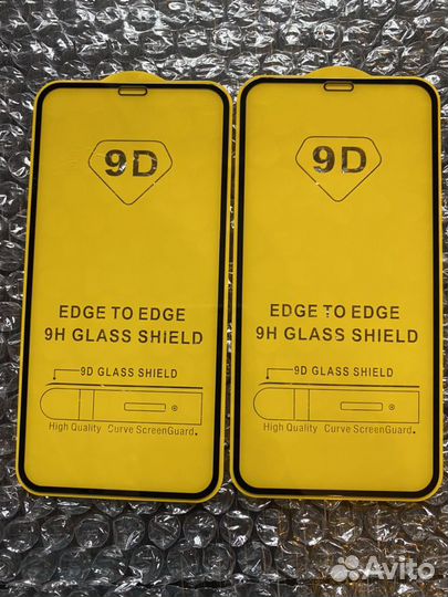 Защитное стекло 9 D на iPhone 11/XR