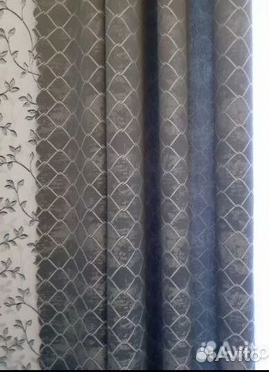 Ткань портьерная двусторонняя