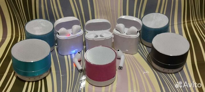 Беспроводные наушники - блютуз колонка