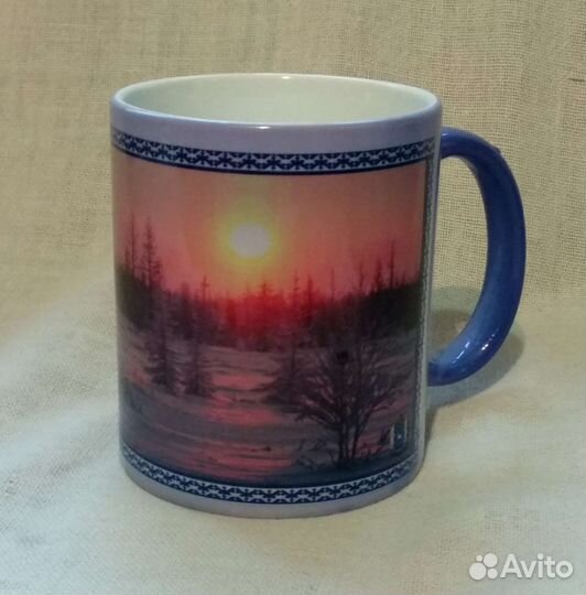 Кружка с термо эффектом