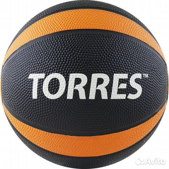 Медбол torres 2 кг, резина