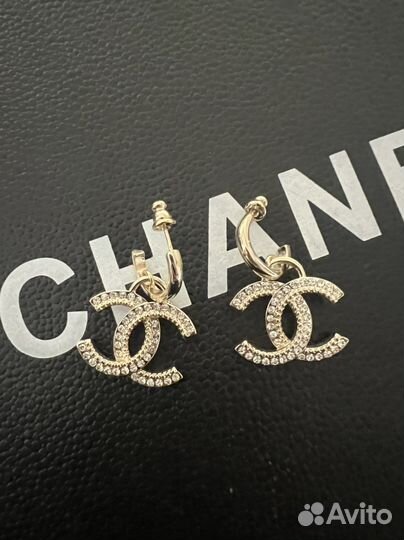 Серьги оригинал Chanel