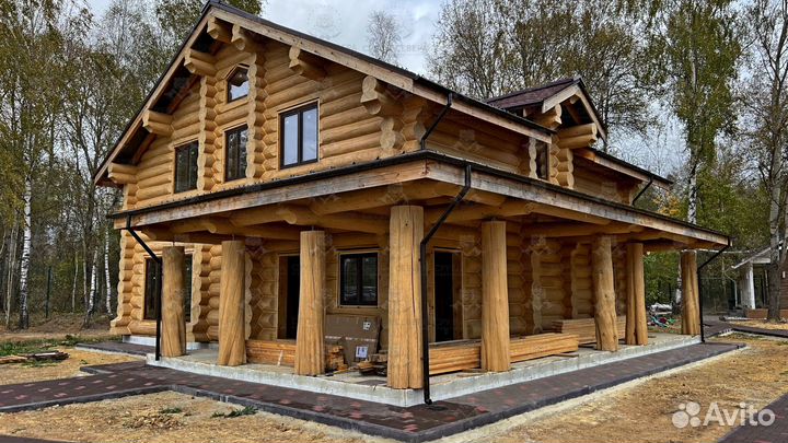 Срубы ручной рубки