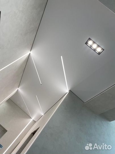 Натяжные потолки Капельница