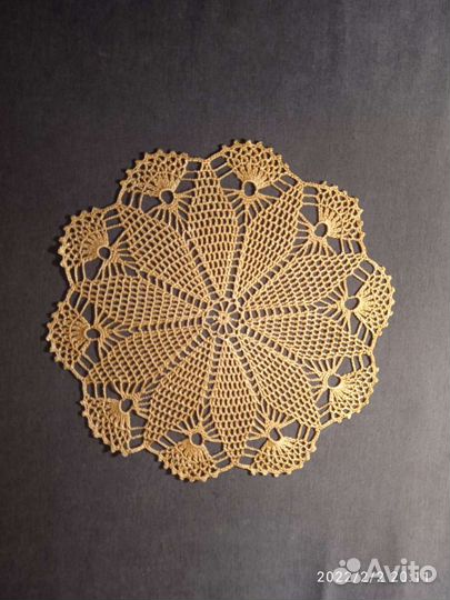 Салфетки вязанные. Декор для дома