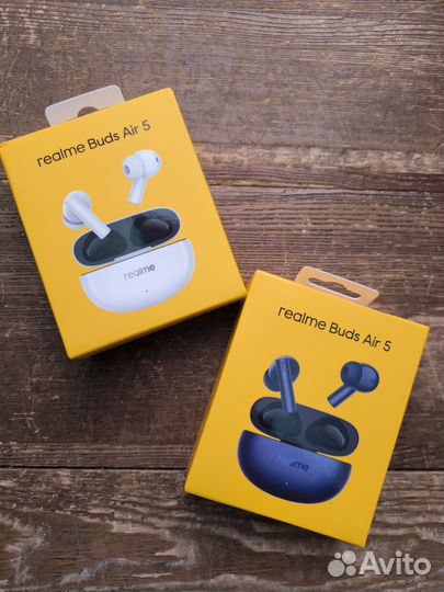 Наушки Realme buds air 5 Глобальная версия Новые
