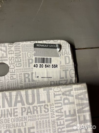 Комплект оригинальных тормозных дисков Renault