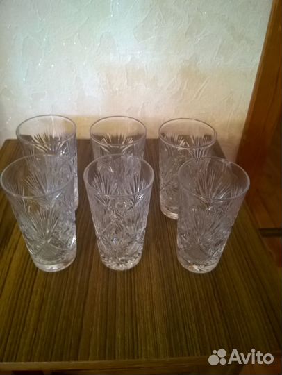 Рюмки из хрусталя