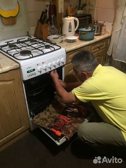 Ремонт газовых плиты духовых шкафов на дому