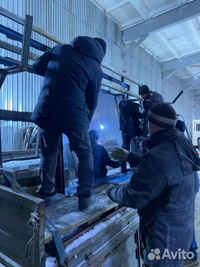 Перевозка окон, газель пирамида 3 метра