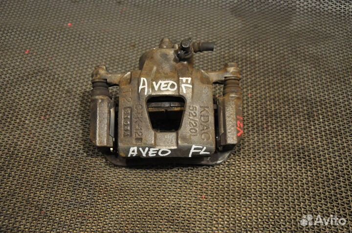Суппорт передний левый chevrolet aveo T250