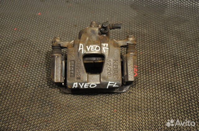 Суппорт передний левый chevrolet aveo T250