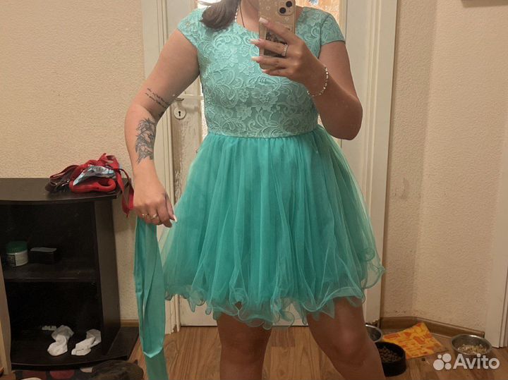 Нарядное женское платье 46 48