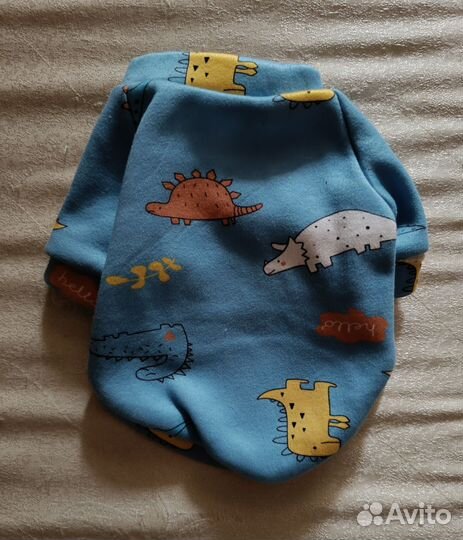 Одежда на флисе для кошек и собак мелких пород