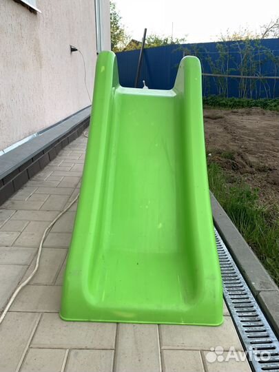 Детская горка пластиковая бу