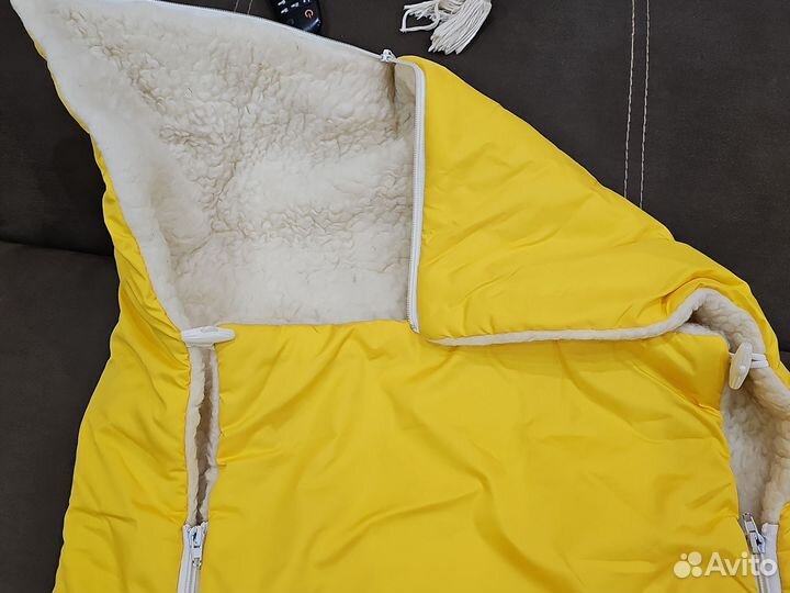 Конверт зимний на овчине