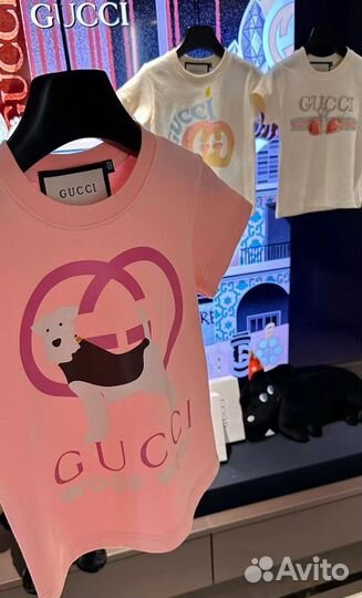 Футболка для девочки Gucci 110-150 в наличии