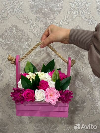 Мыльные букеты