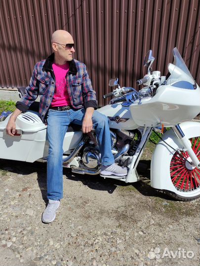 Фотосессия с мотоциклом