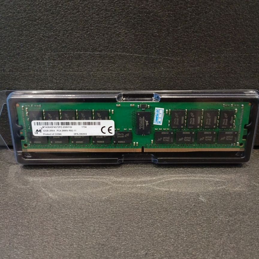 [MTA36ASF4G72PZ] Micron 32 Гб Ddr4 2666 Мгц Mta36asf4g72pz