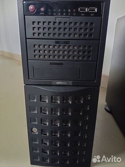 Сервер Supermicro 2xE5-2620/32GB/2SSD960GB Ent