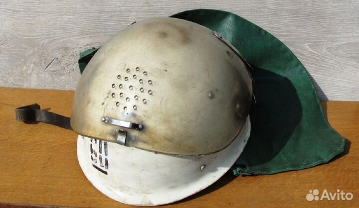 Шлем пожарного СССР
