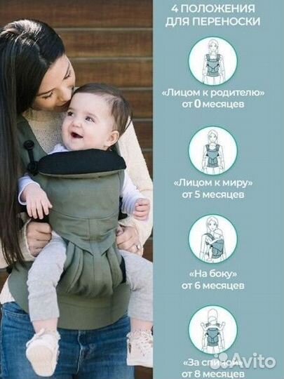 Эргорюкзак ergobaby omni 360