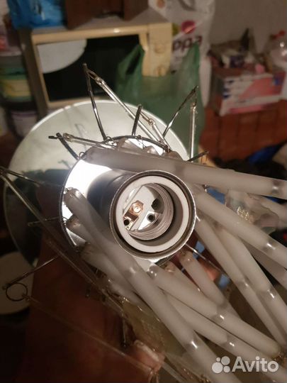 Люстра потолочная бу