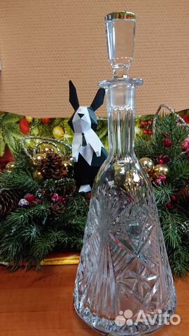 Хрустальный графинчик 0,5л