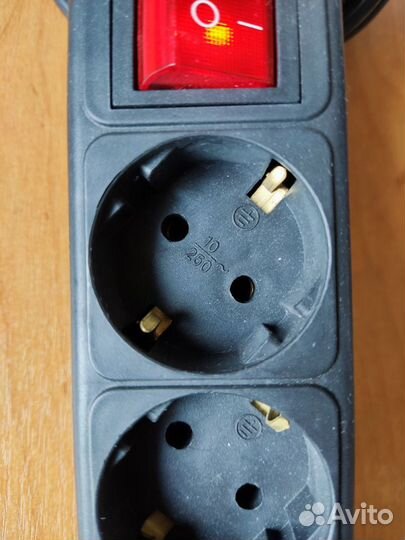 Сетевой фильтр Sven 5 метров б/у