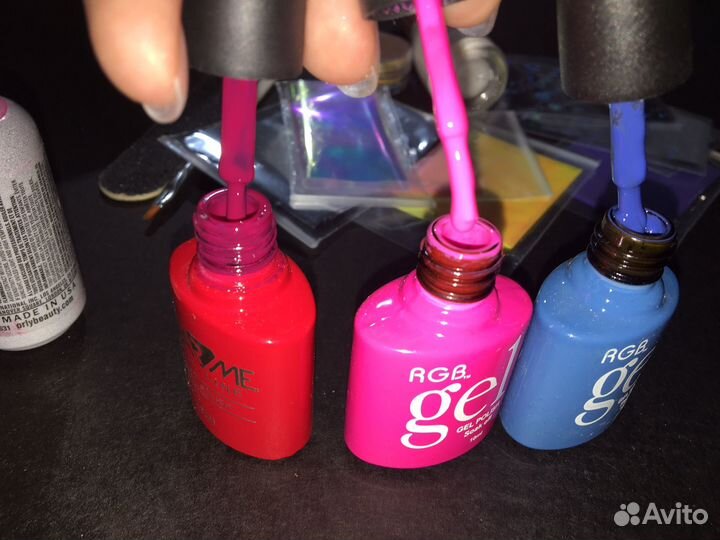 06 Лампа б/у гель лаки