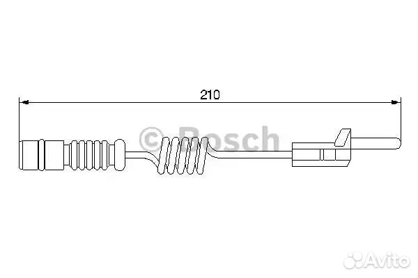 Датчик износа тормозных колодок
