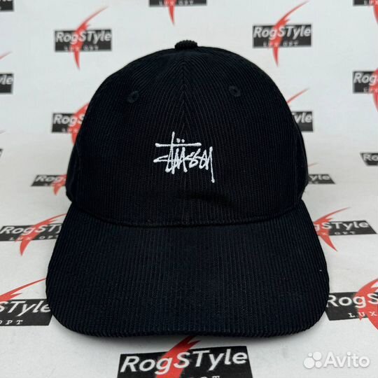 Бейсболка stussy вельвет