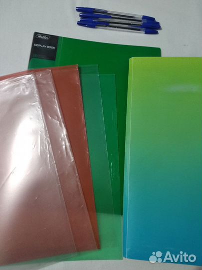 Папки и ручки