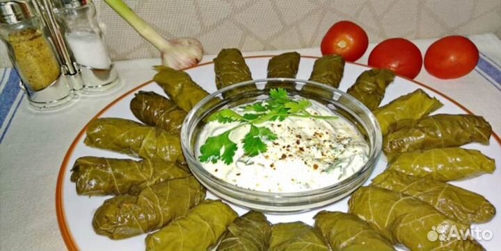 Виноградные листья для долмы