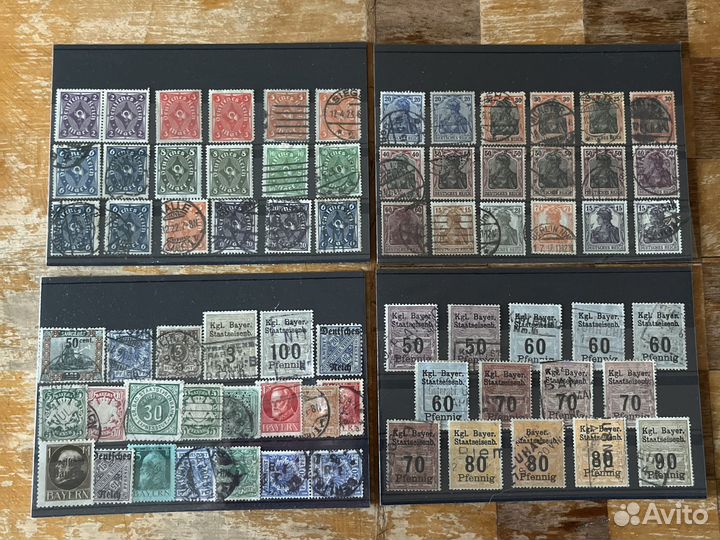 Почтовые марки коллекция 1923 г