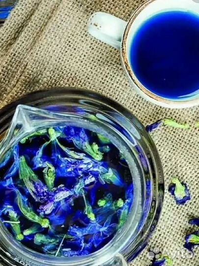 Анчан, синий чай, тайский чай