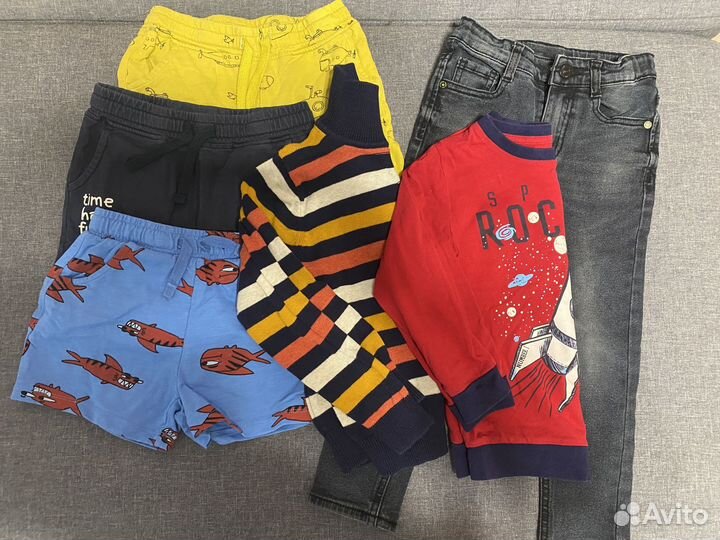 Пакет вещей на мальчика 104-110
