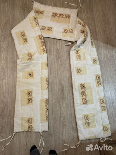 Бортики в детскую кроватку