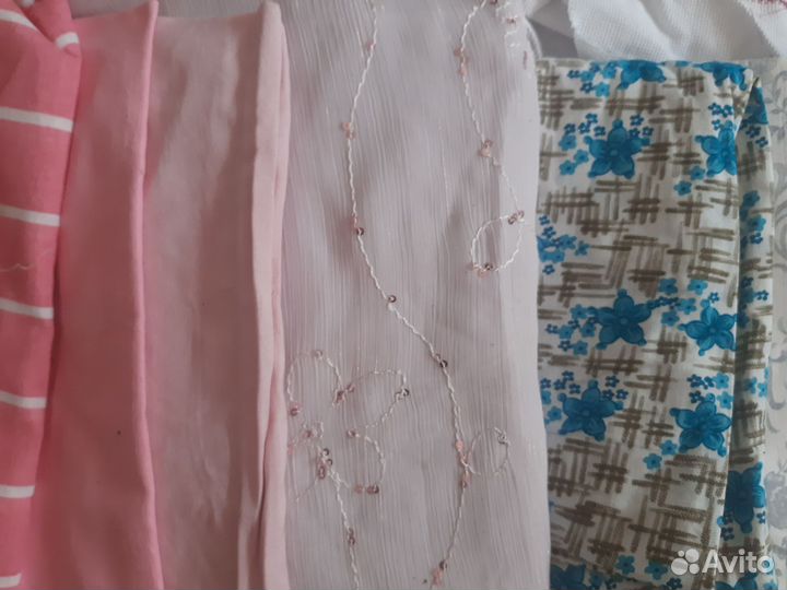 Ткани, нитки пуговицы, всё для шитья