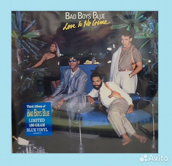 BAD boys blue - Love Is No Crime LP цветной винил