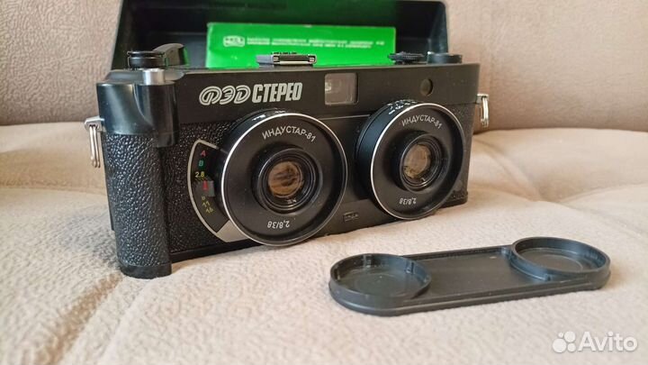 Новый очень редкий советский стереофотоаппарат