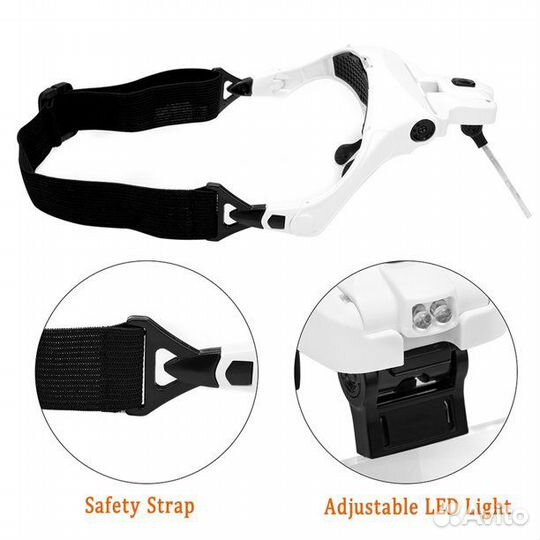 Увеличительное стекло с подсветкой