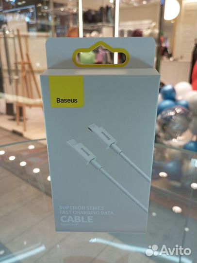 Кабель Baseus Superior Type-C - Lightning 20W 1M