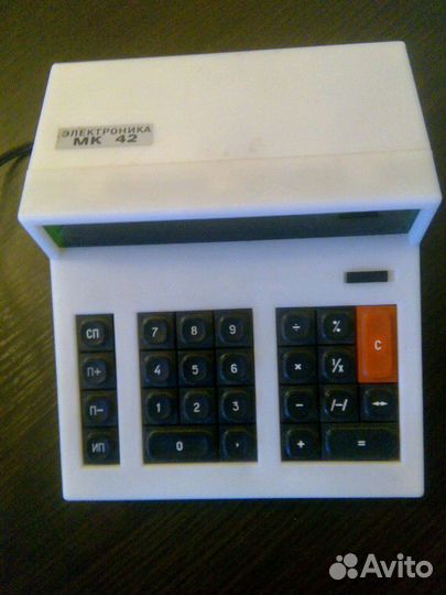 Счетная машинка электроника