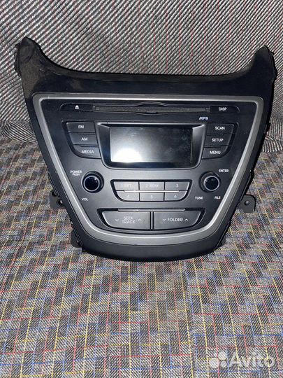 Магнитола с рамкой