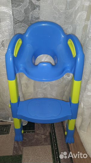 Сидушка на унитаз со ступенькой